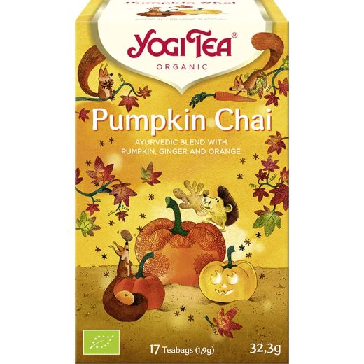 Yogi Tea Organic Pumpkin Chai- 6 x 17 Bags