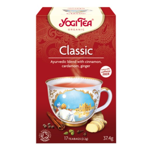 Yogi Tea Organic Classic Tea- 6 x 17 Bags