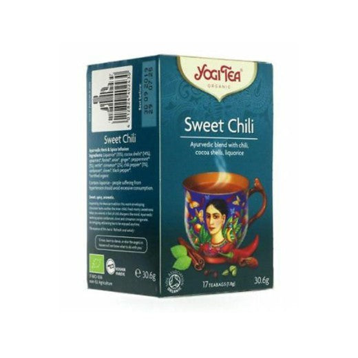 Yogi Tea Organic Sweet Chilli Tea - 6 x 17 Bags