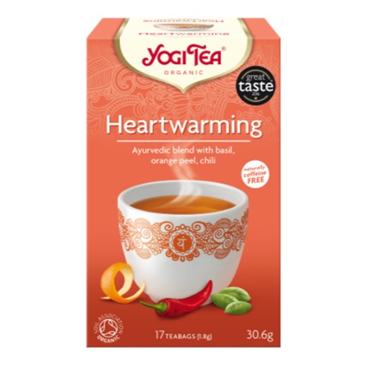 Yogi Tea Heartwarming - 6 x 17 Bags