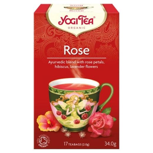 Yogi Tea Organic Rose - 6 x 17 Bags