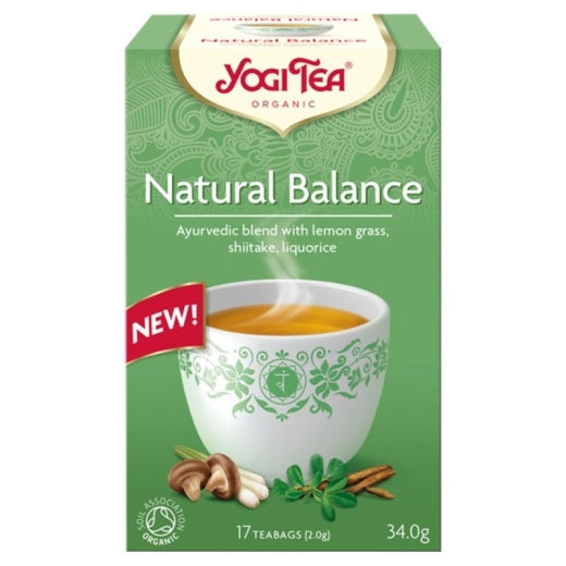 Yogi Tea Organic Natural Balance- 6 x 17 Bags