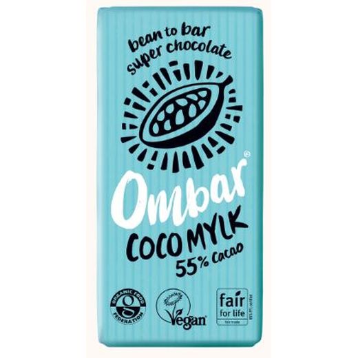 Ombar Coco Mylk Chocolate Bar - 10 x 35Gr