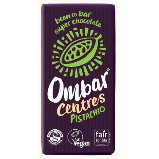 Ombar Pistachio Centre Bar - 10 x 35Gr