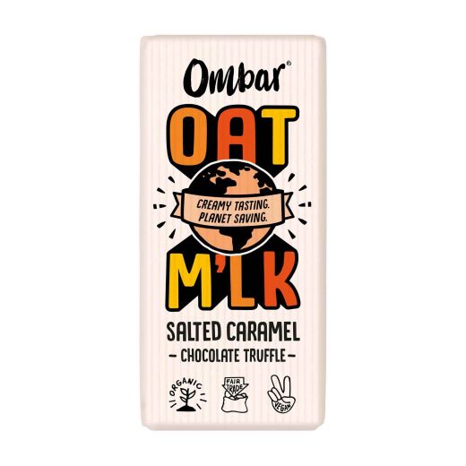 Ombar Oat M'Lk Salted Caramel Truffle - 10 x 70Gr