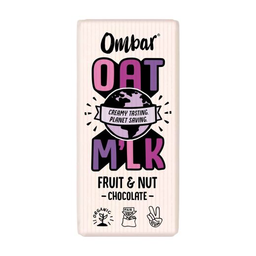 Ombar Oat M'Lk Fruit & Nut - 10 x 70Gr