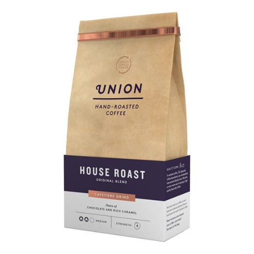 Union Coffee House Blend Cafetiere - 6 x 200Gr