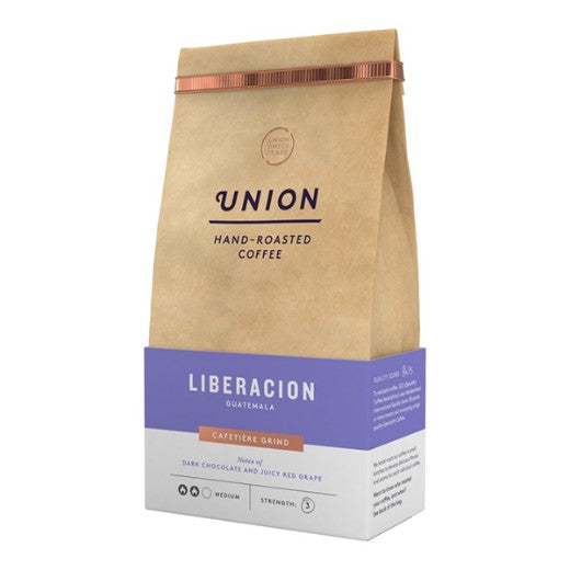 Union Coffee Liberacion Guatemala Cafetiere - 6 x 200Gr