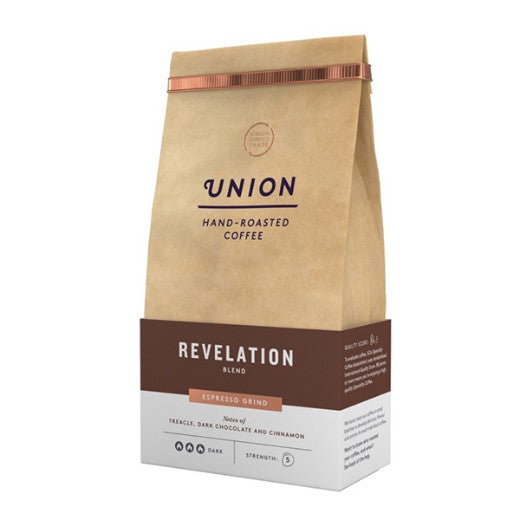 Union Coffee Revelation Espresso Cafetiere - 6 x 200Gr