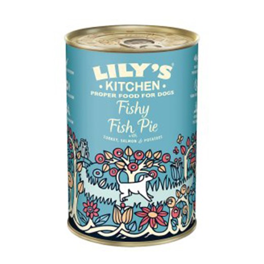 Lily's Kitchen Fishy Fish Pie With Peas For Dogs