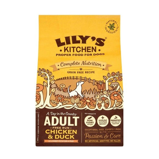 Lily's Kitchen Chicken And Duck Grainfree Dry Dog Food