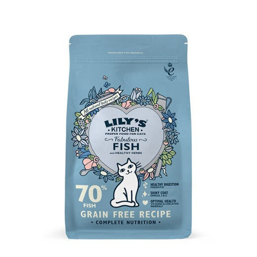 Lily's Kitchen Fabulous Fish Dry Cat Food