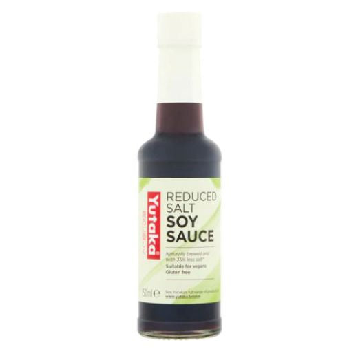 Yutaka Gluten Free Soy Sauce Reduced Salt - 6 x 150Ml