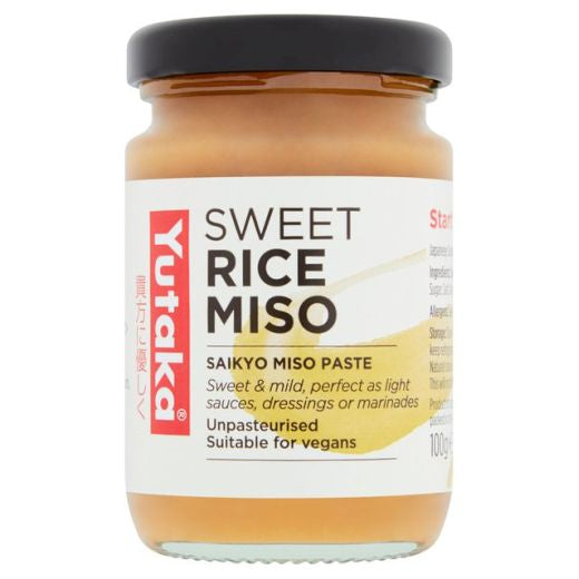 Yutaka Sweet Rice Miso Paste - 6 x 100Gr