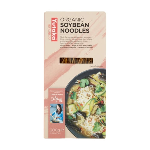 Yutaka Organic Soybean Noodles - 4 x 200g