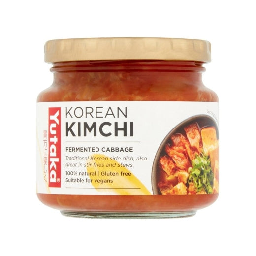 Yutaka 100% Natural Traditional Korean Kimchi - 6 x 200g