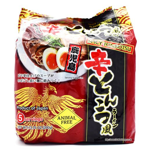 Yutaka Higashi Spicy Ramen - 6 x 78Grx5PCS